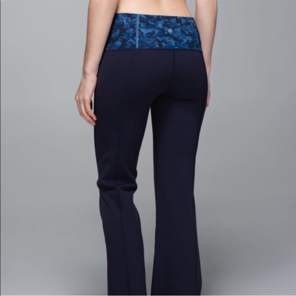 Lululemon Groove pants Women's Navy Blue